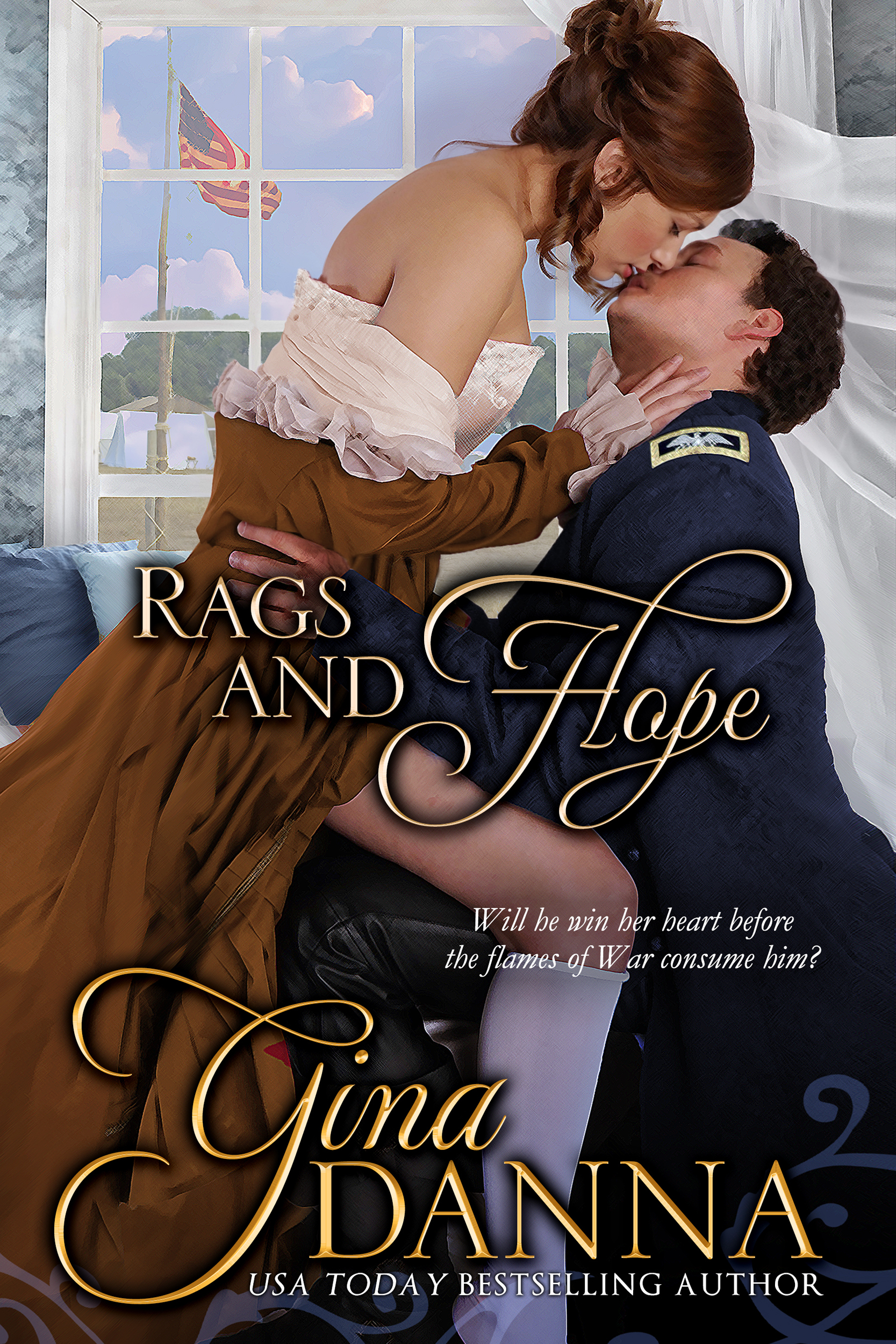 Cover for Rags and Hope by Gina Danna